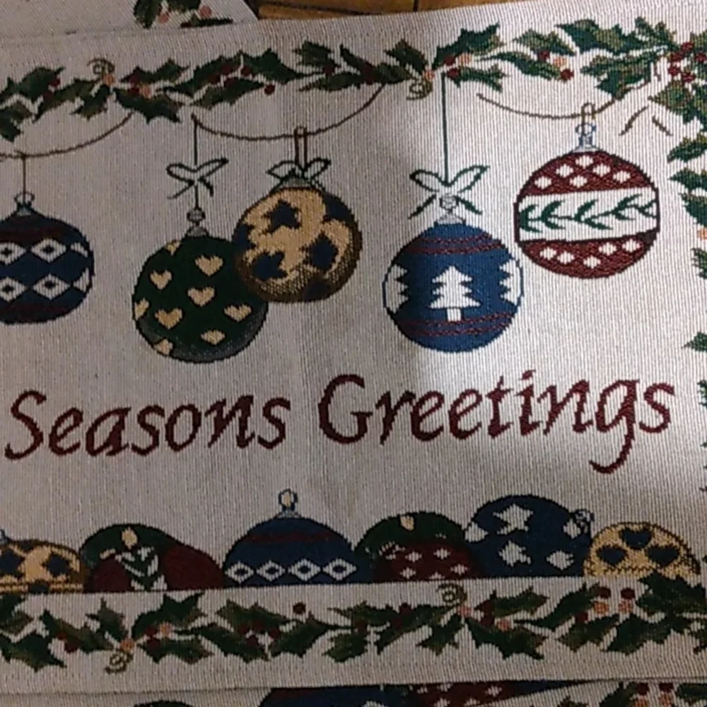 Set of 5 Christmas placemats